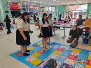 มูลนิธิอินเทอร์เน็ตฯ ร่วมงาน Open House ม.หัวเฉียวฯ นำเกม 'บันไดไอที' สร้างสรรค์ การเรียนรู้เท่าทันภัยออนไลน์ วันที่ 30 ตุลาคม 2568 ณ โถงบรรณสารฯ มหาวิทยาลัยหัวเฉียวเฉลิมพระเกียรติ