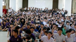 มูลนิธิอินเทอร์เน็ตร่วมพัฒนาไทย จับมือ DSI ลงพื้นที่โรงเรียนกรุงเทพคริสเตียนวิทยาลัย รณรงค์ยุติ Cyberbullying ในเด็กประถม ปลูกฝัง 